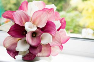 Stylish wedding bouquets in Taunton