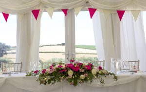 Table flowers for weddings