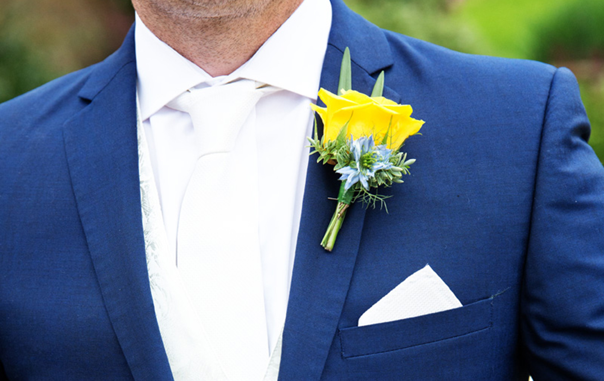 buttonholes in Taunton by Fleur Amour
